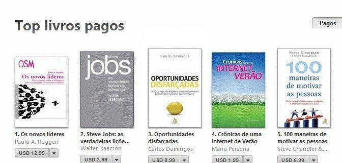 immagine THE NEW LEADERS IN PORTOGUESE N. 1 ON BRASILIAN I-TUNES STORE